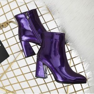Never worn Purple Chrome Boots 💜